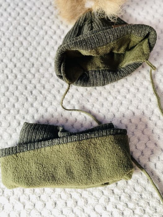 Шапка хакі на утепленні