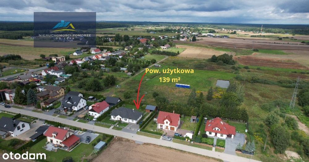 Nowoczesny dom parterowy pod miastem
