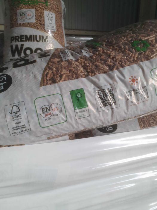 Pellet drzewny Bio-Pellet Kuzio Drewnoland Olczyk BSH 6mm certyfikat