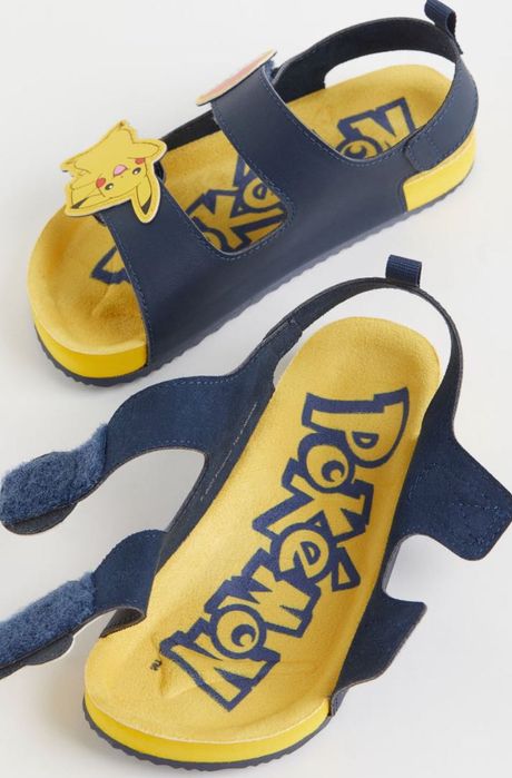 H&M Pikachu Pokemon sandały NOWE rozmiar 24
