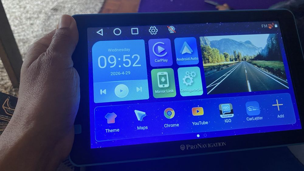 Gps e tablet profissional