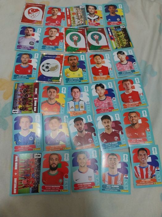 Vendo cromos do mundial