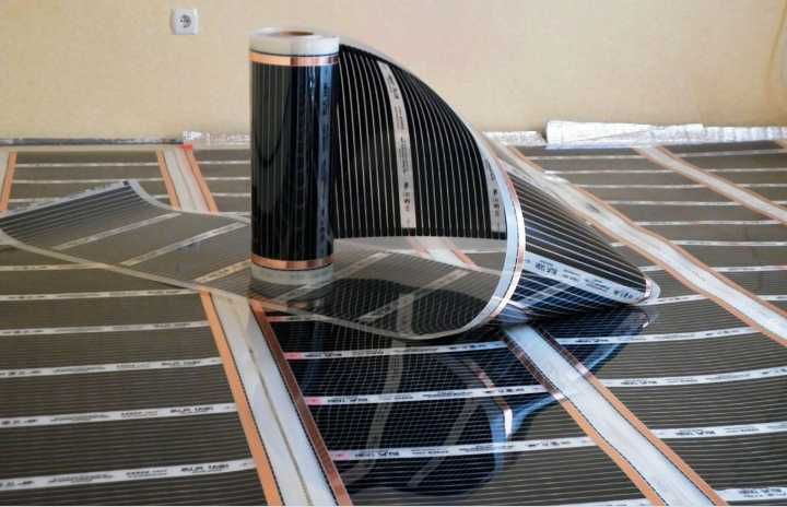 Folie grzewcze, maty grzewcze Ogrzewanie elektryczne. Panele/grzejniki