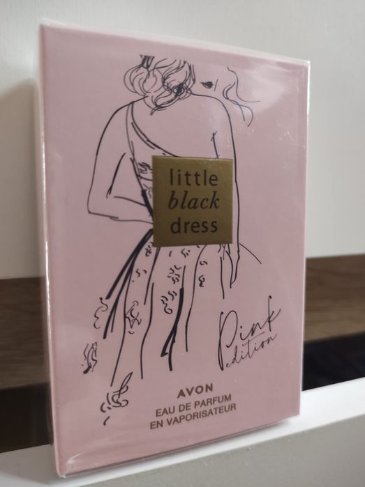 avon little black dress pink PRE-ORDER - Avon Swing Dress in Black MINI main image 0