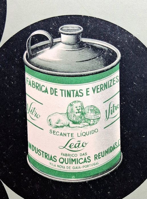 Cartaz Publicitário Indústrias Químicas Reunidas, Lda.