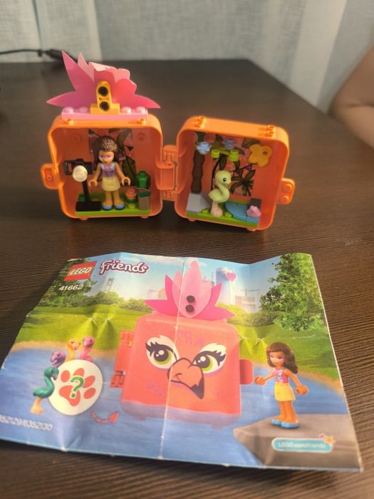 LEGO Friends 4 kpl kostki ze zwierzatkami 41662, 41664, 41665, 41666