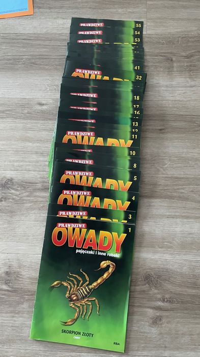 Owady kolekcja z gazetkami