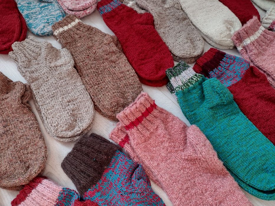 Продам вязаные носки 38-42 размер