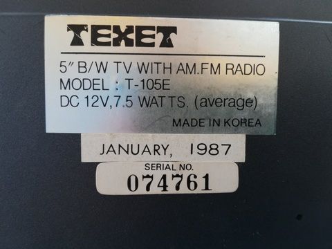 TV portátil em óptimo estado