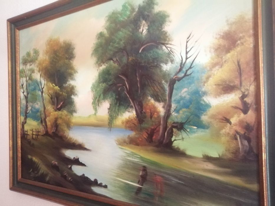 2 quadros antigos, valor individual.