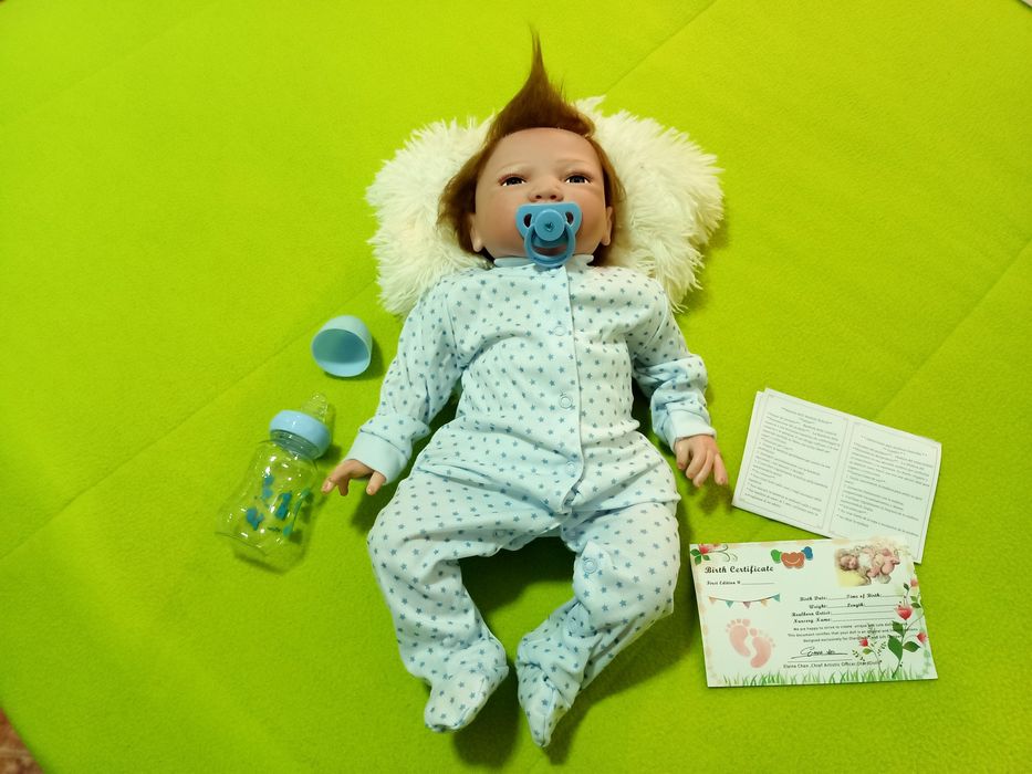 Boneca reborn menina criança brinquedos coleção bebé