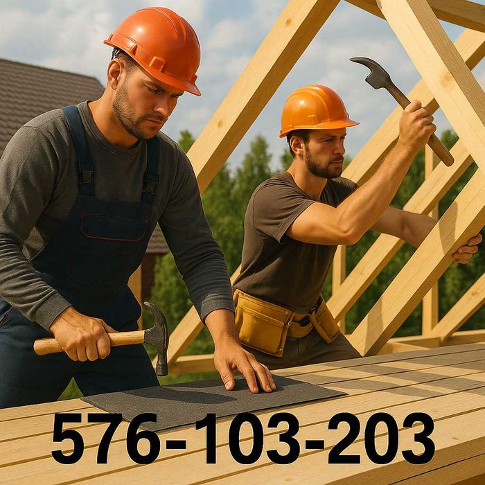 Usługi dekarskie i ciesielskie dekarz cieśla i materiały