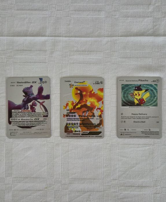 Castas Pokémon Prateadas