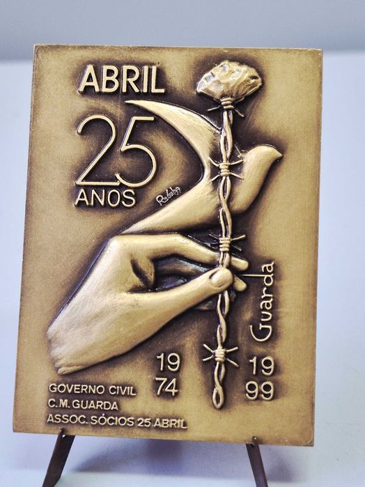 Medalhas de bronze commemorativas