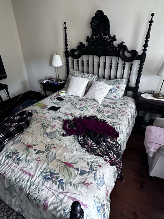 Quarto antigo ruatico madeida talha