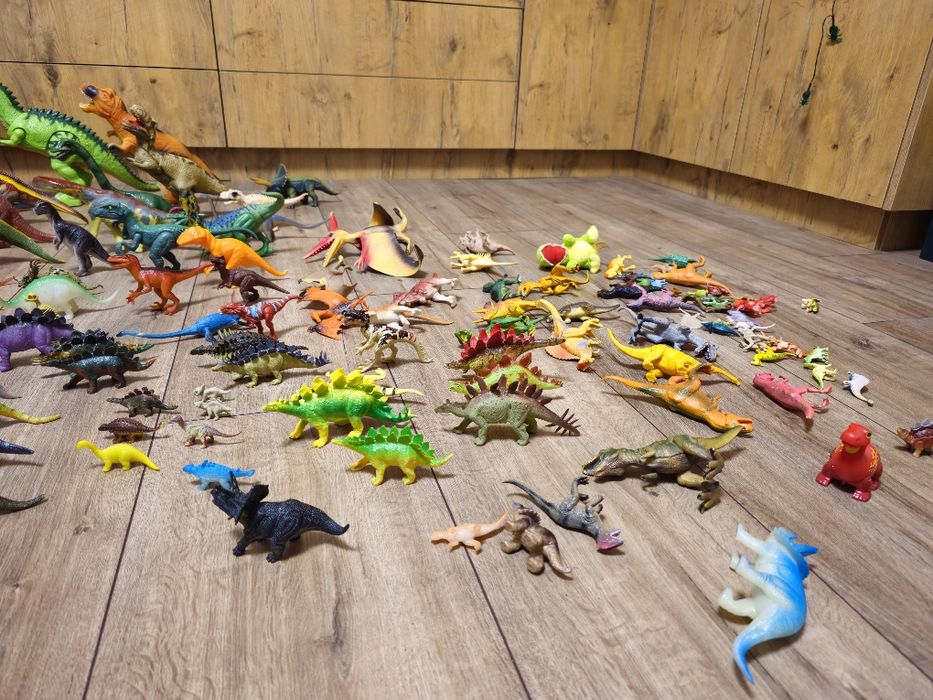 Zestaw dinozaurów
