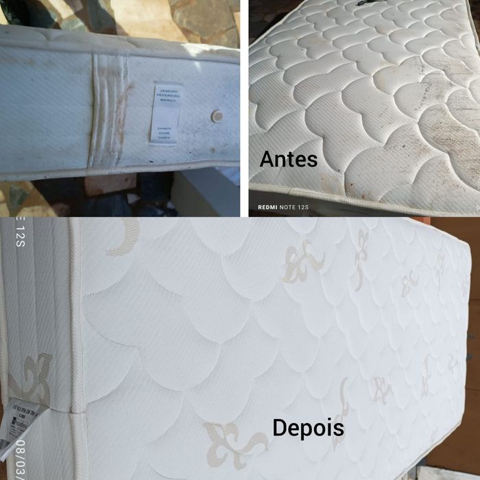 limpeza e higienização de estofados