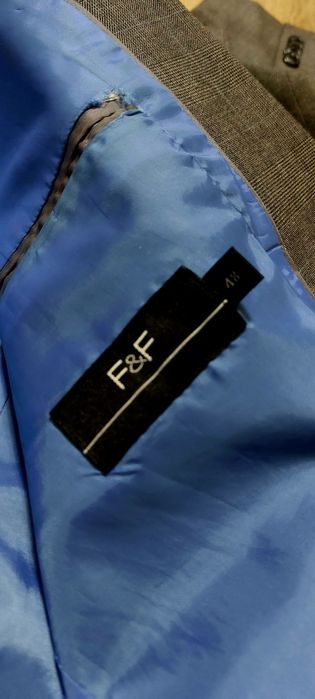 Szara marynarka F&F rozmiar 48