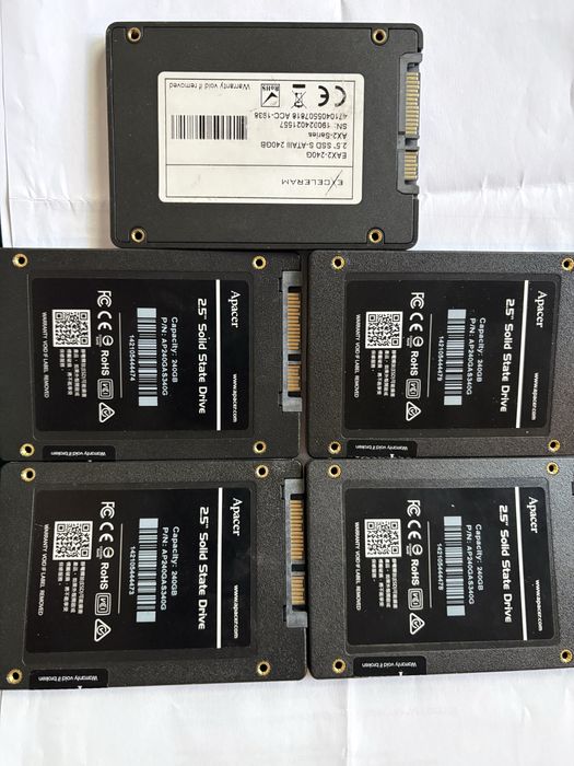 5 SSD 240Gb з заблокованим записом