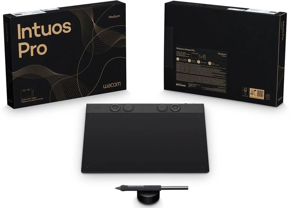 Графічний планшет Wacom Intuos Pro Medium (PTK670K0B) – 2025