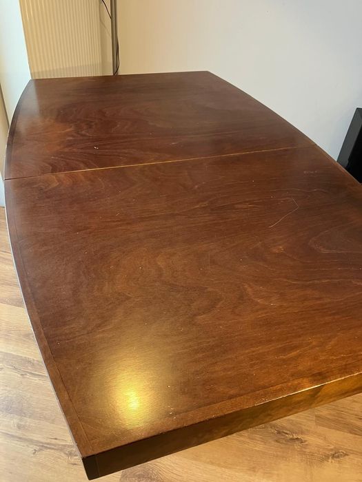 Ławo -  stół z barkiem,  fornir