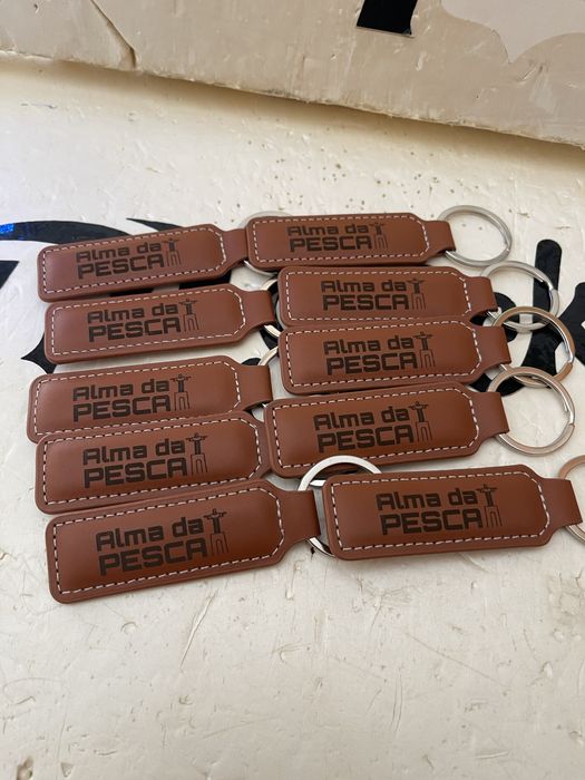 Porta chaves em pu personalizado