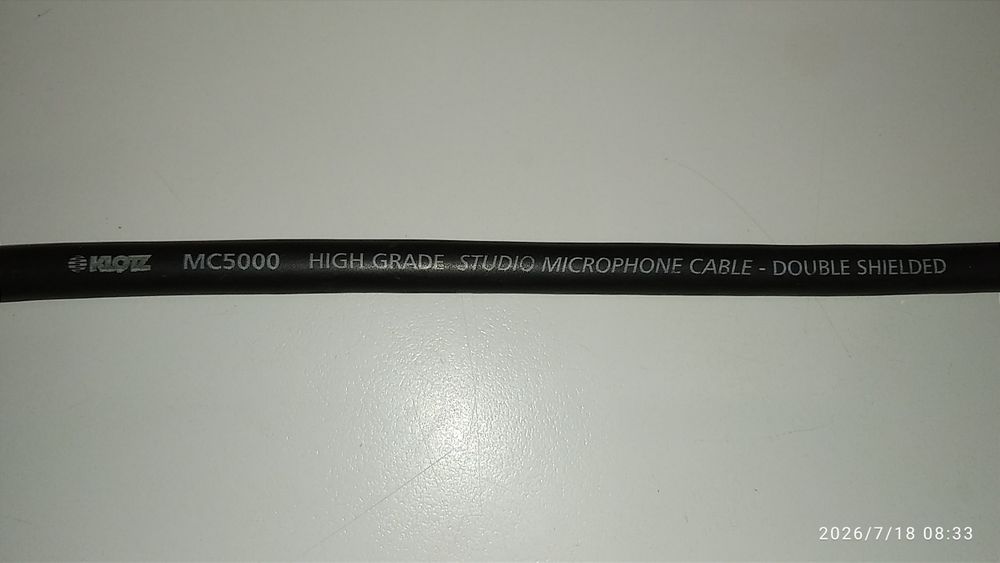 Кабель Klotz MC 5000