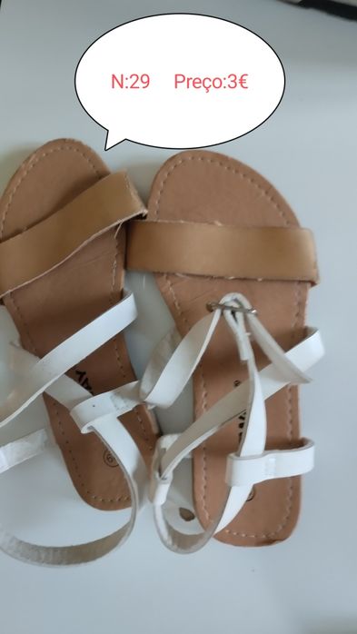 Calçado variado para criança