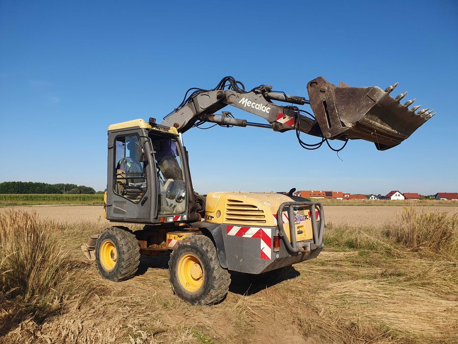 Koparko ładowarka Koparka Minikoparka Dobroszyce Oleśnica Bierutów