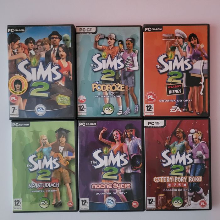 The Sims 2 + 5 dodatków PC