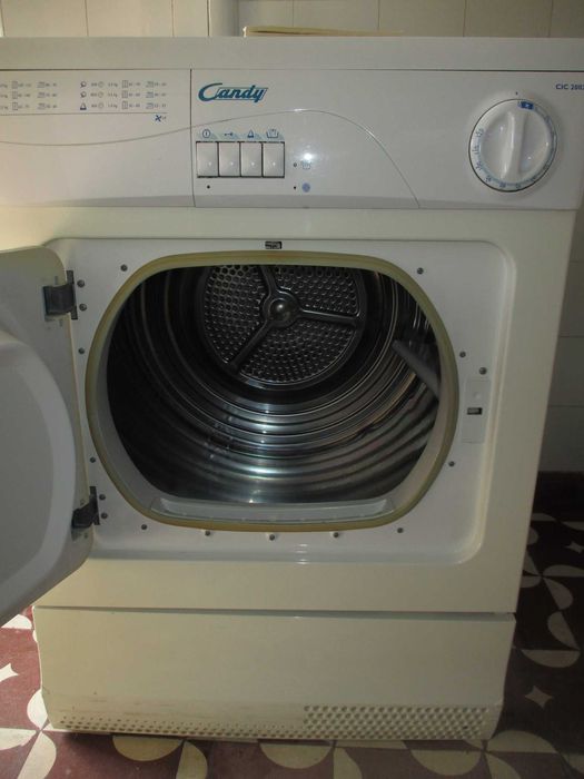 Máquina de Secar Roupa Candy vcom Manual de Instruções
