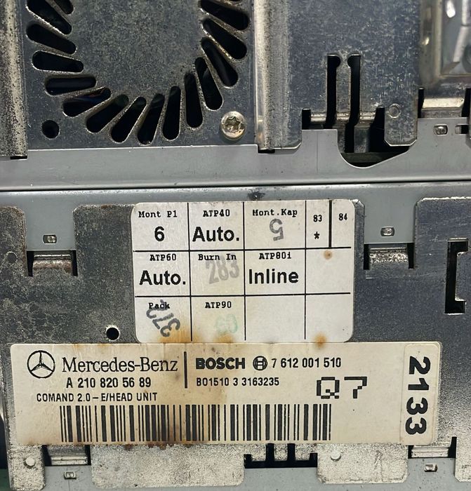 RADIO MERCEDES-BENZ CLASS - E (W210)  [95-03]