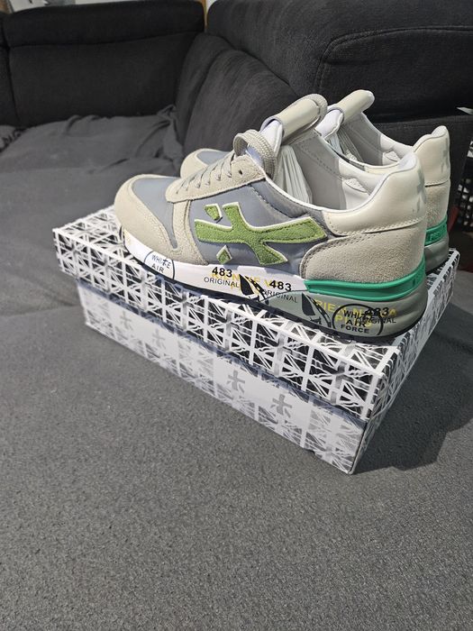 Novo Tenis Premiata verde