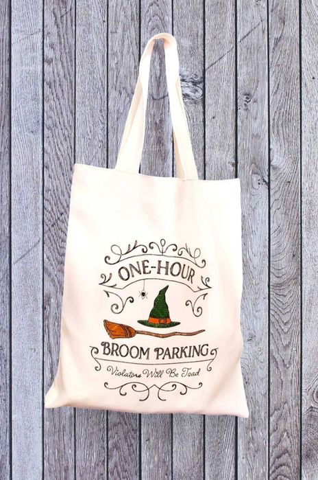 Сумка шоперка з вишивкою