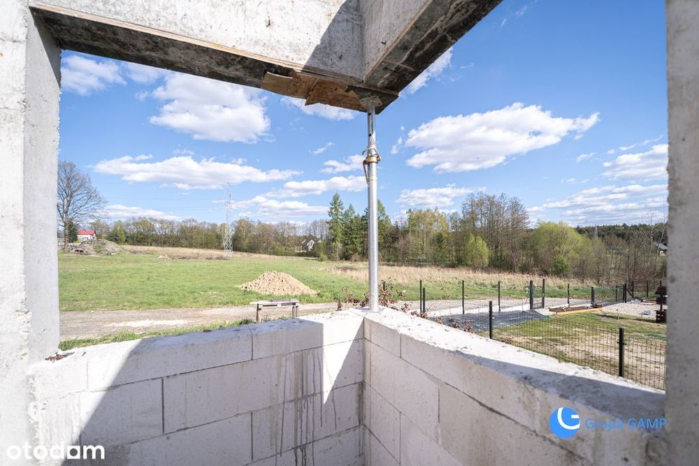 Dom 115m2, Alwernia Stan surowy+ dach