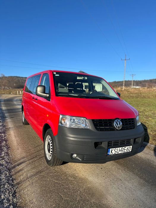 ZAREZERWOWANY , T5 2.5 TDI 4x4 long 9osób 4motion