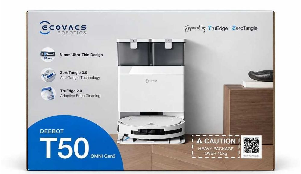 Robot sprzątający z mopem nowy gwarancja ekovacs 81mm