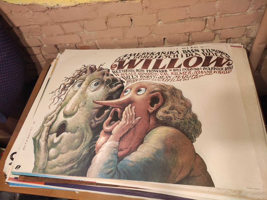 Plakat "Willow" Wiesław Wałkuski