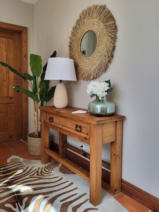 consola, aparador, mesa, mexicano, rustico