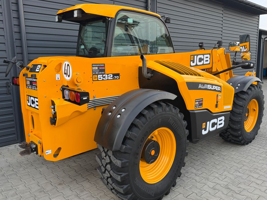 Jcb 532-70 Agri super 6750MTH!!  ładowarka teleskopowa VAT-marża!!! Bez VAT-u!!!