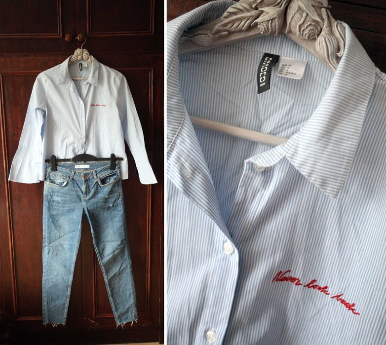 Klasyczny zestaw do biura. Zara Uniqlo H&M 36r