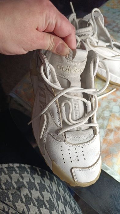 Кроссовки Адидас Adidas streetball оригинал кожаные. 38 39 размер