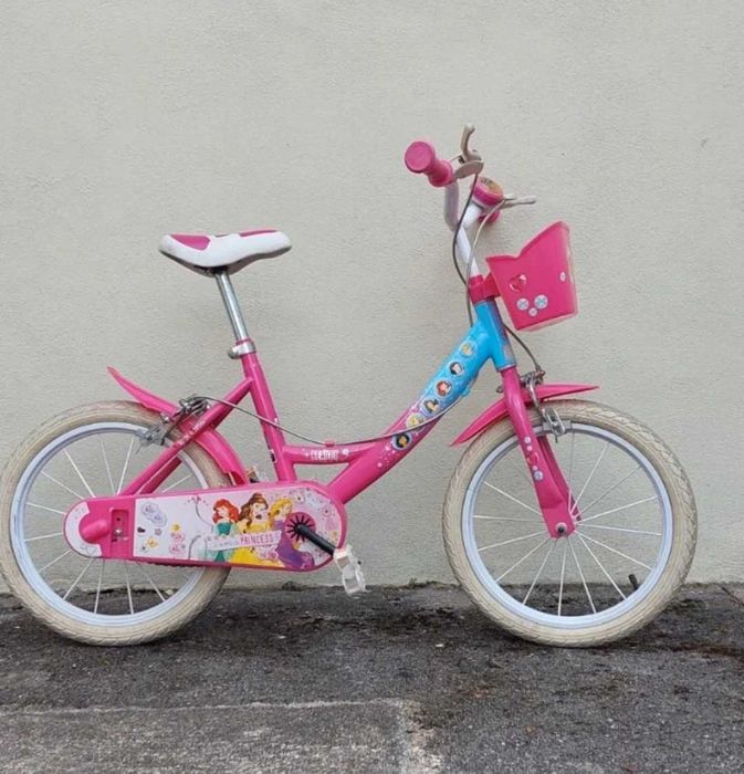 Bicicleta menina disney