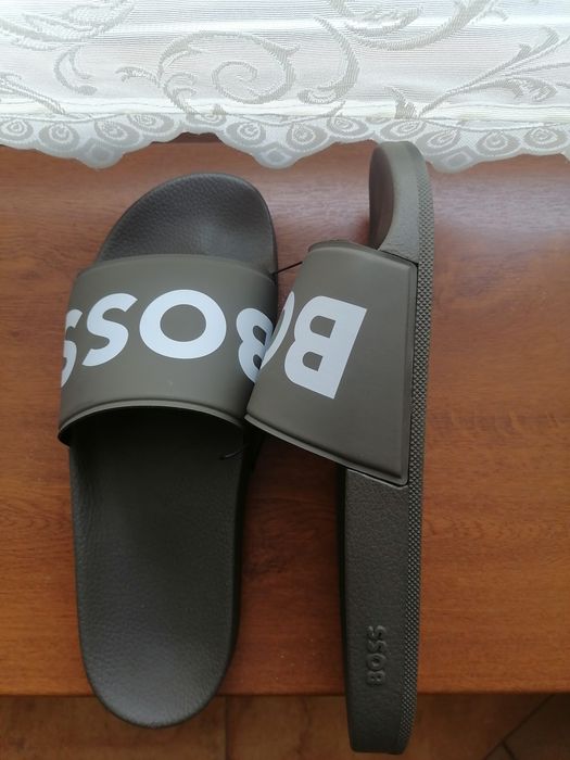 Hugo Boss, slides, шльопки, шлепки, слайди, р.45,оригінал