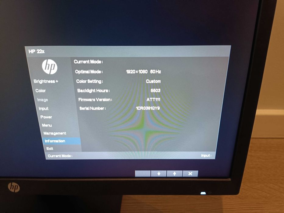 monitor hp 22x 21.5, matowa matryca LED TN, FULL HD, 144 HZ