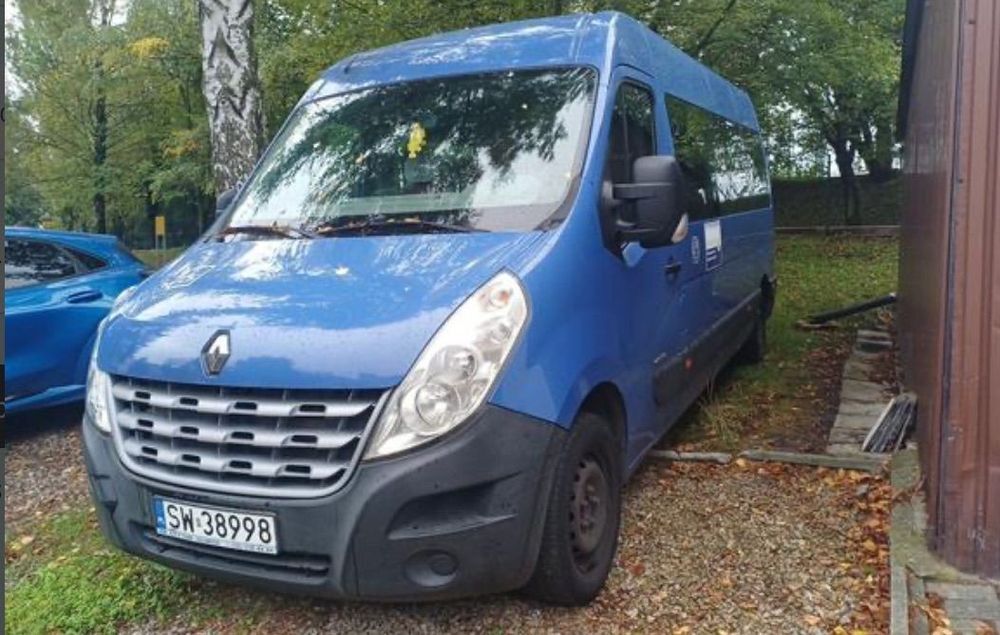 Renault Trafic Renault master 17 osobowy autobus salon polska