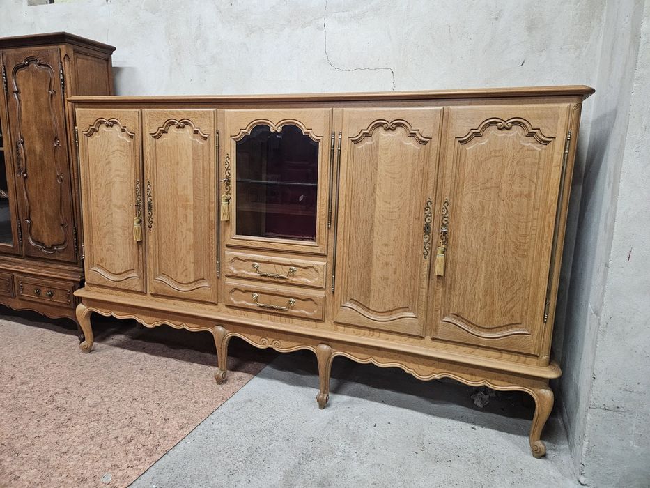 Wysoka komoda ludwikowska kredens Francja /