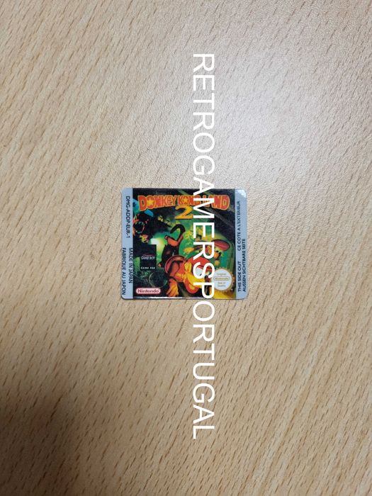 Label de reposição para Donkey Kong 2