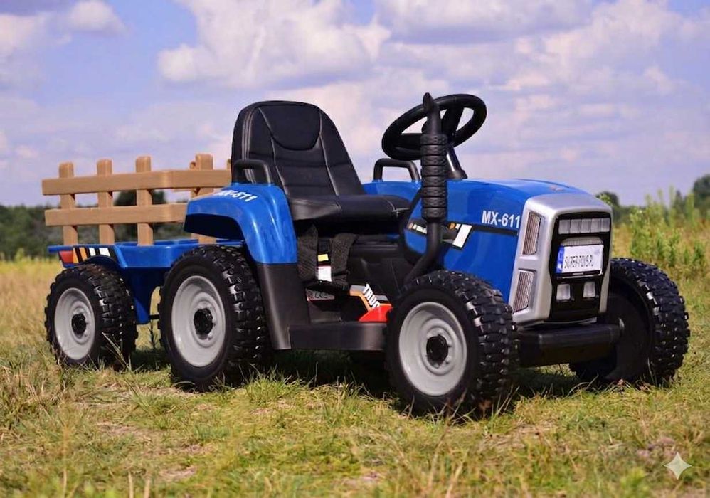 BAWIBUS.PL pojazd elektryczny TRAKTOR NA AKUMULATOR dla dzieci ciągnik