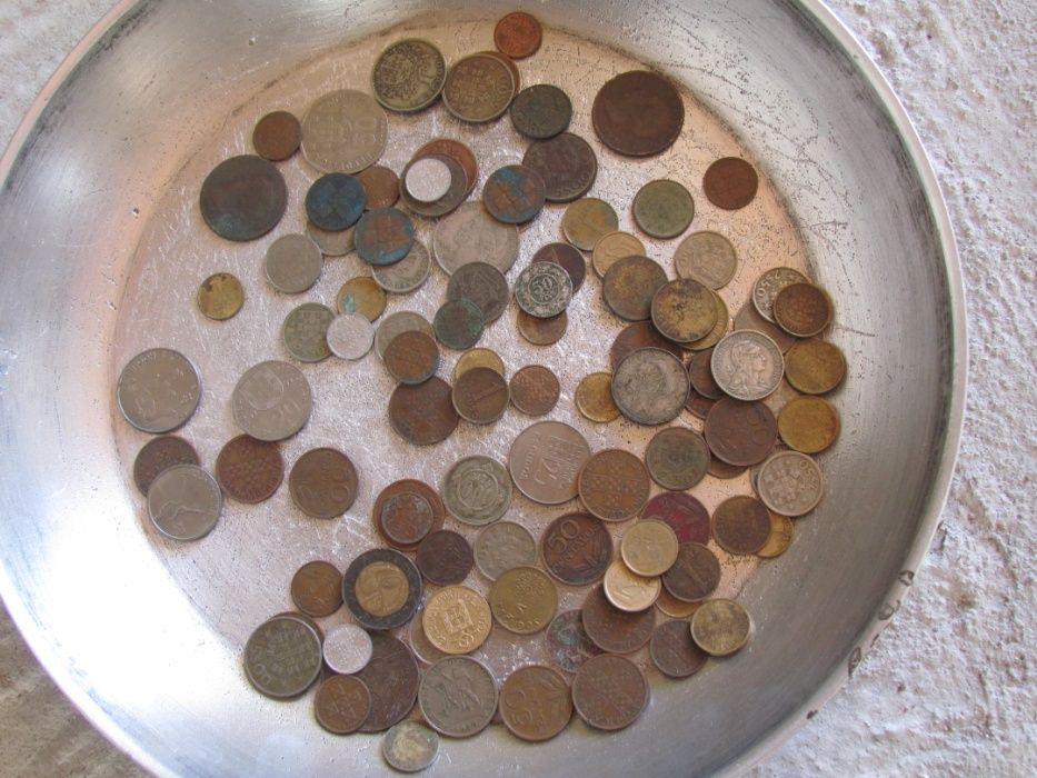 Troco por maquina de cafe  7 lotes de Moedas antigas